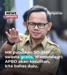 PENDIDIKAN DI DALAM ISLAM GRATIS DARI SEKOLAH DASAR HINGGA PERGURUAN TINGGI